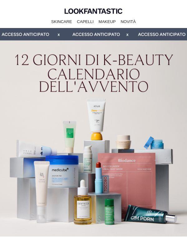 12 giorni di K-beauty calendario dell'Avvento