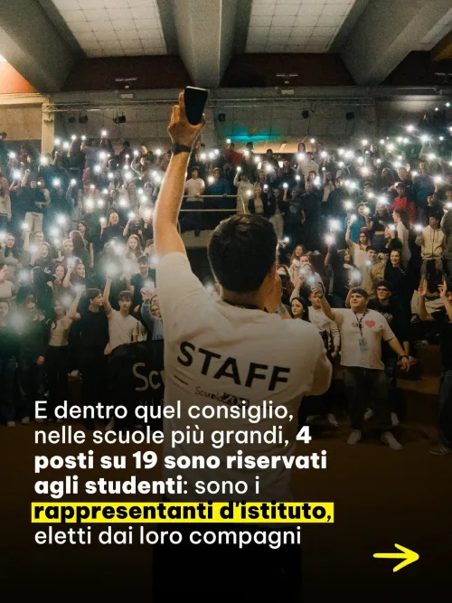 4 posti su 19 in consiglio d'istituto sono riservati ai Rappresentanti