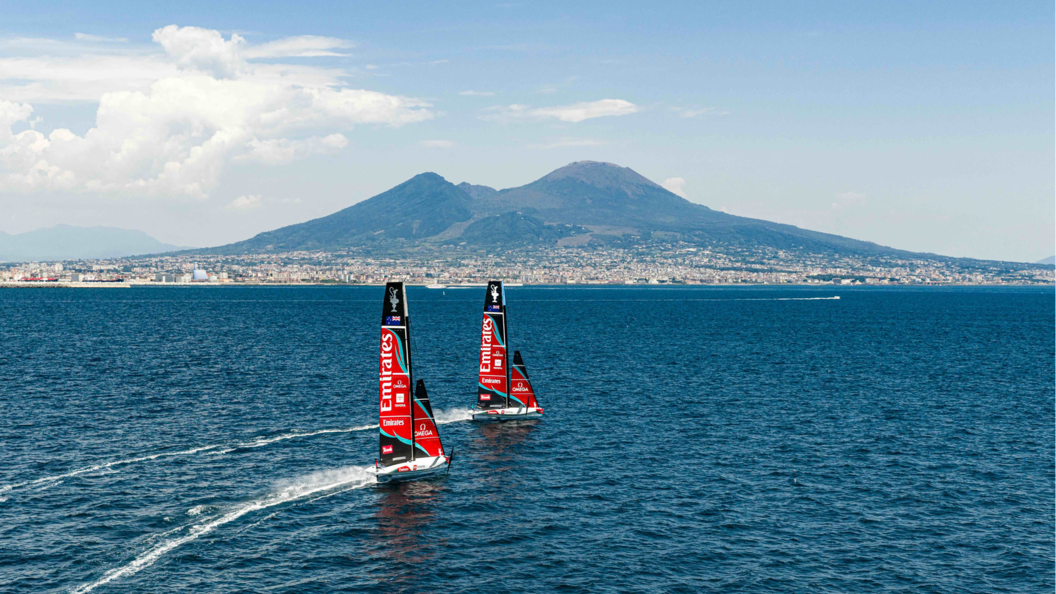 ETNZ AC38 Preliminary Regatta Napoli