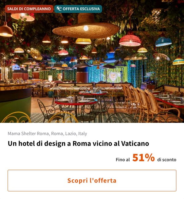 Un hotel di design a Roma vicino al Vaticano