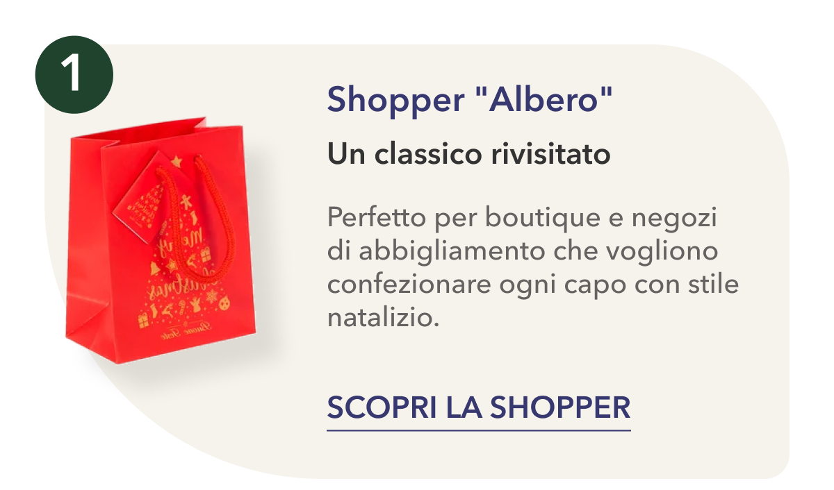 Shopper albero