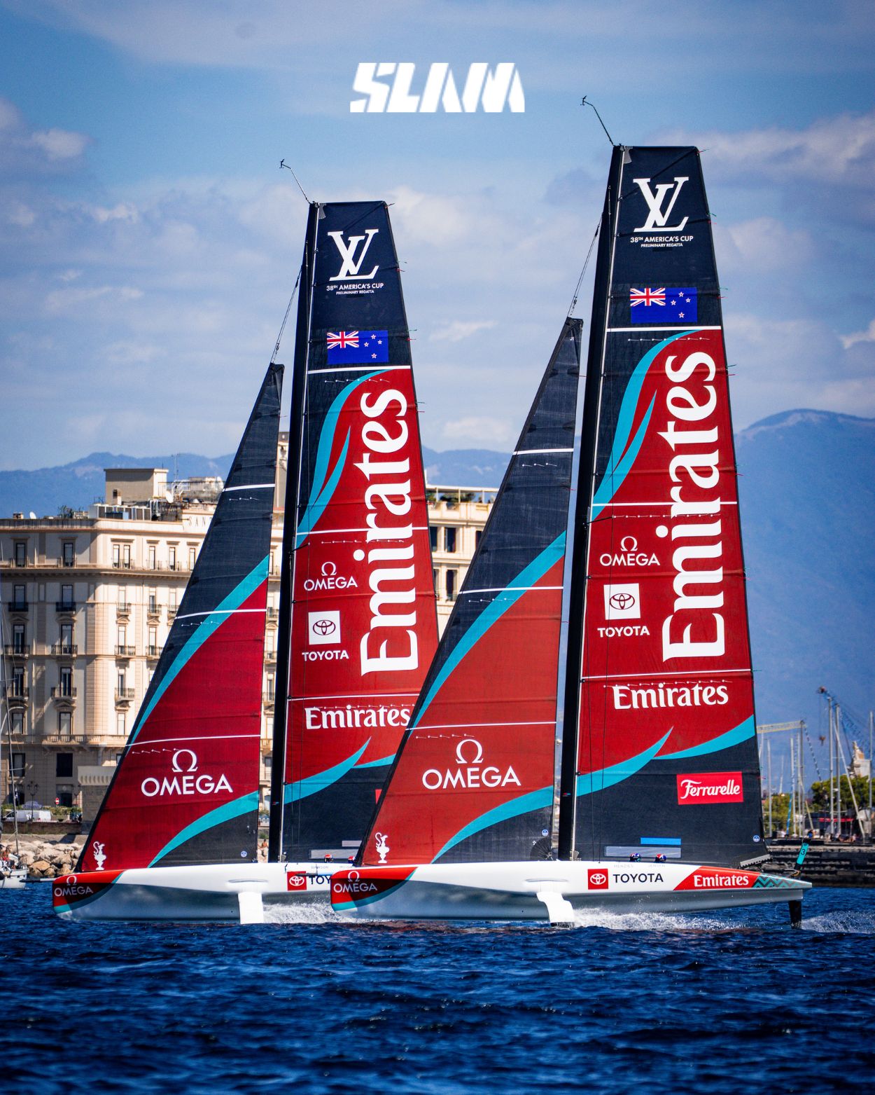 ETNZ AC38 Preliminary Regatta Napoli