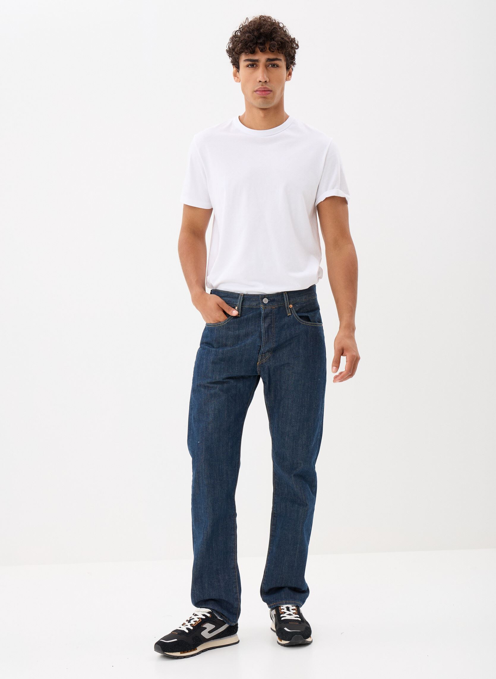 Levi's Jeans droit 501&reg; LEVIS&reg;ORIGINAL FIT DARK INDIGO - FL homme bleu