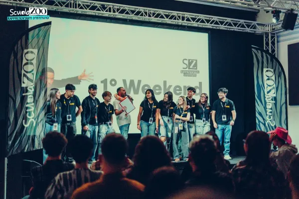 Il palco del 1° Weekend RIS ScuolaZoo