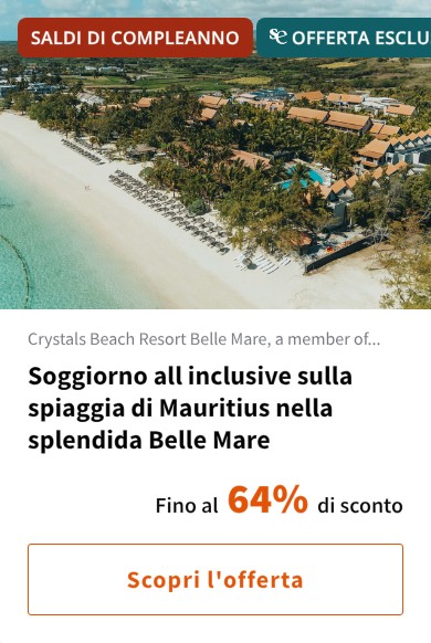 Soggiorno all inclusive sulla spiaggia di Mauritius nella splendida Belle Mare