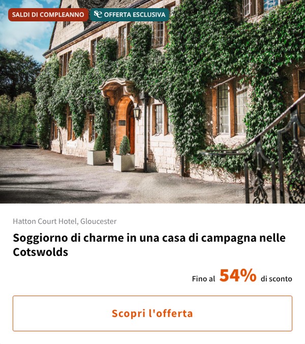 Soggiorno di charme in una casa di campagna nelle Cotswolds