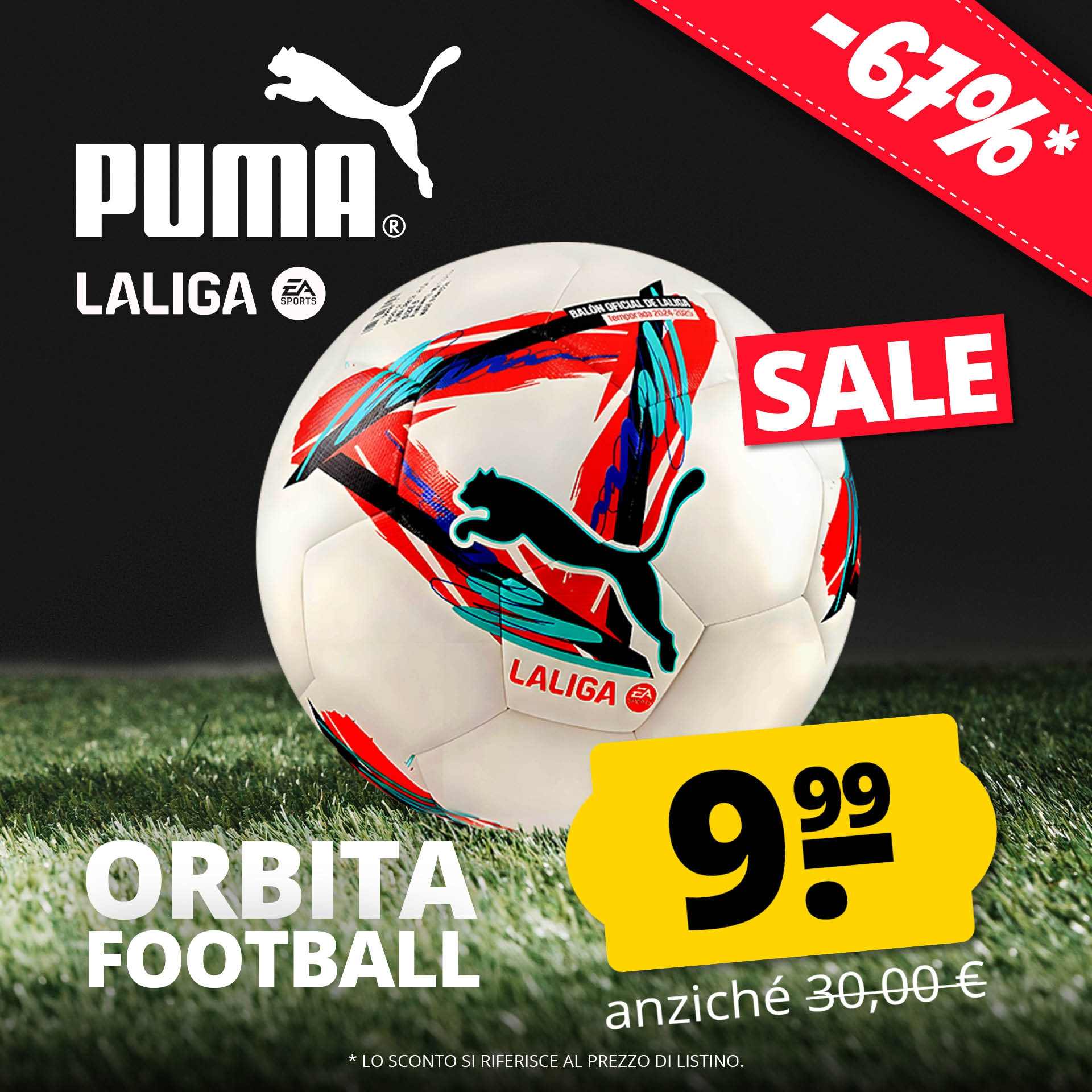 puma x ea sports orbita laliga 1 hybrid pallone da calcio