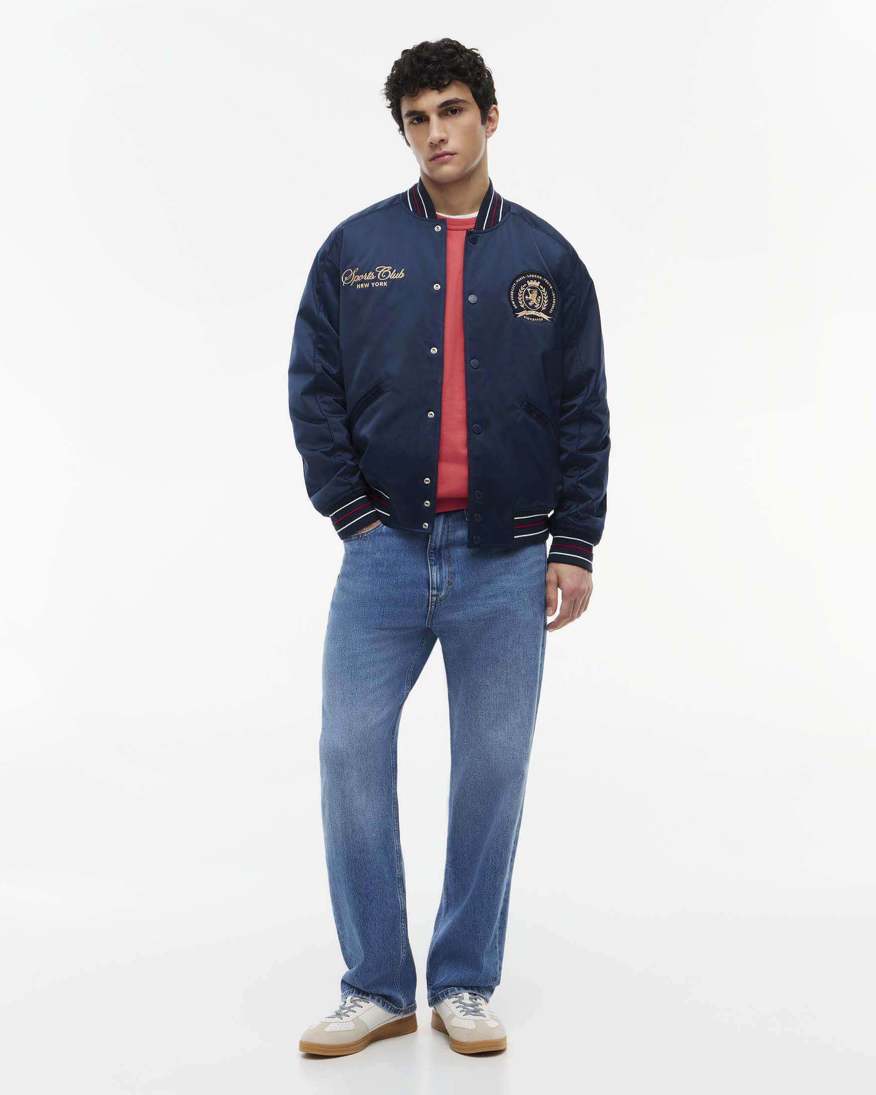 Acquista Bomber Relaxed Fit Tommy Jeans Uomo