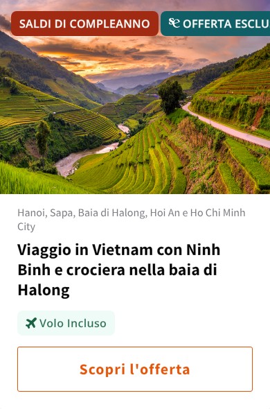 Viaggio in Vietnam con Ninh Binh e crociera nella baia di Halong