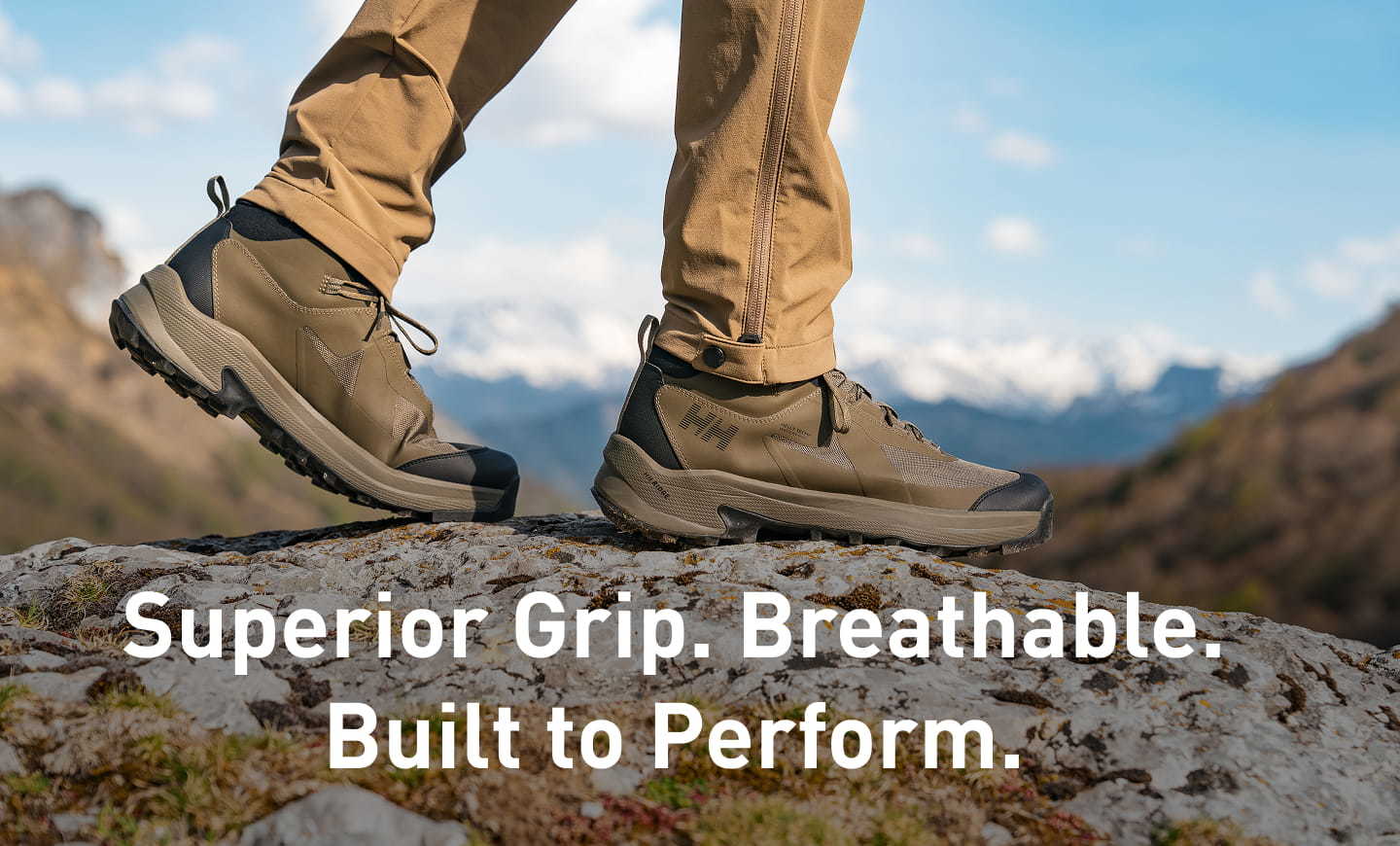 Grippy. Breathable. Stylish.
