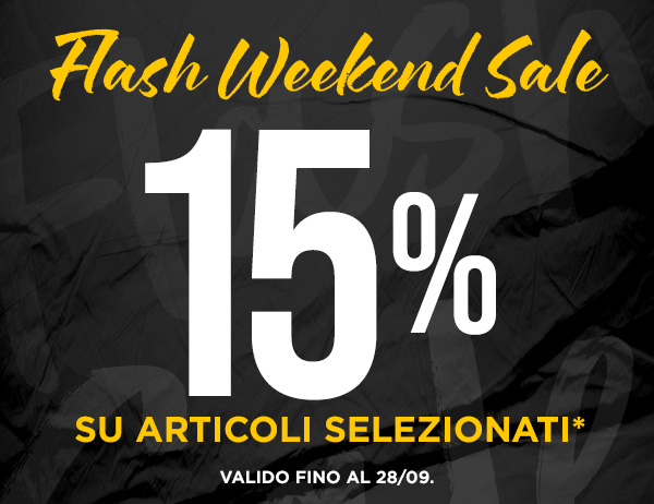 Flash Weekend Sale
