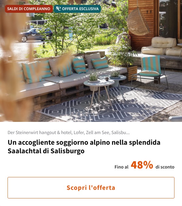 Un accogliente soggiorno alpino nella splendida Saalachtal di Salisburgo