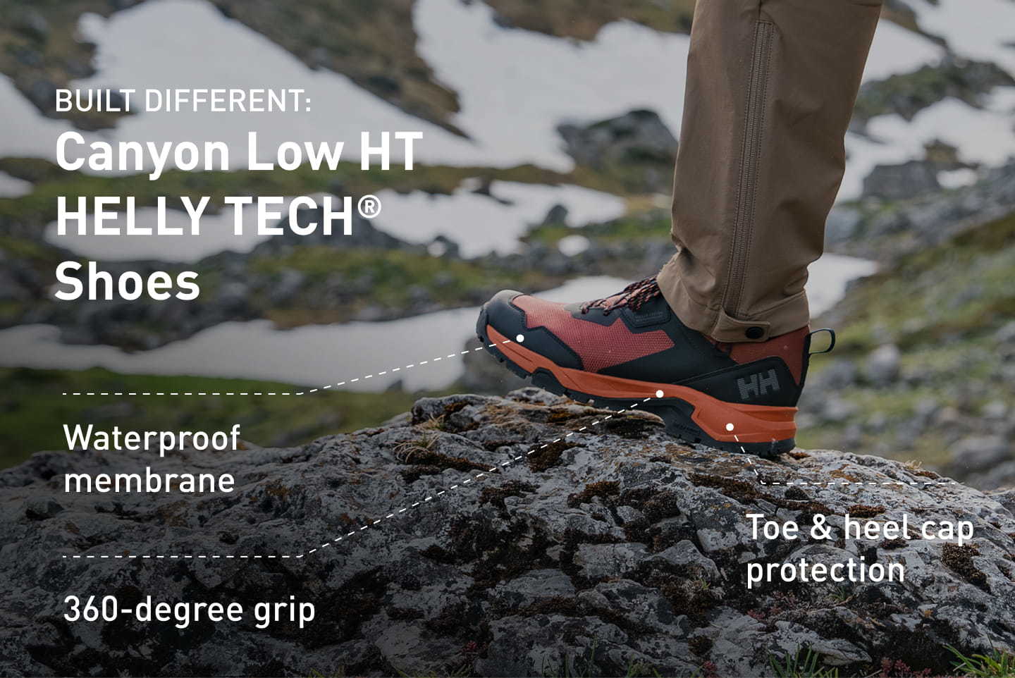 Canyon Low HT HELLY TECH®️ Shoes