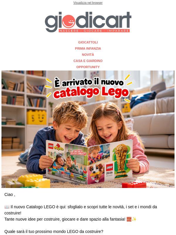 🚀 È arrivato il nuovo Catalogo LEGO!