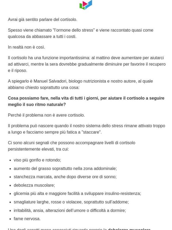 8 segnali di un cortisolo alto (il 4° è sottovalutato)