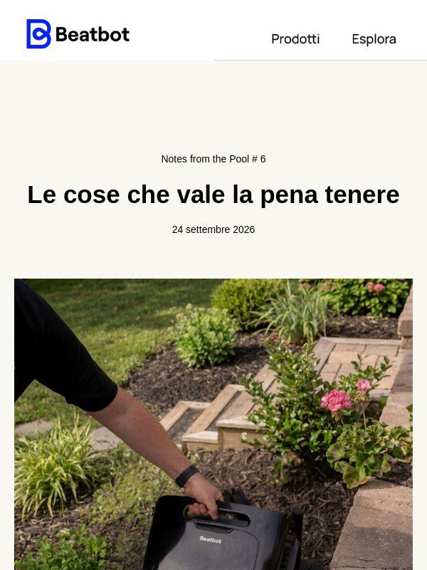 Le cose che vale la pena tenere