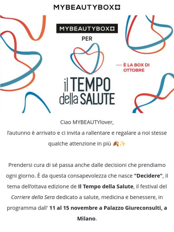 La nuova MYBEAUTYBOX ti invita a scegliere✨