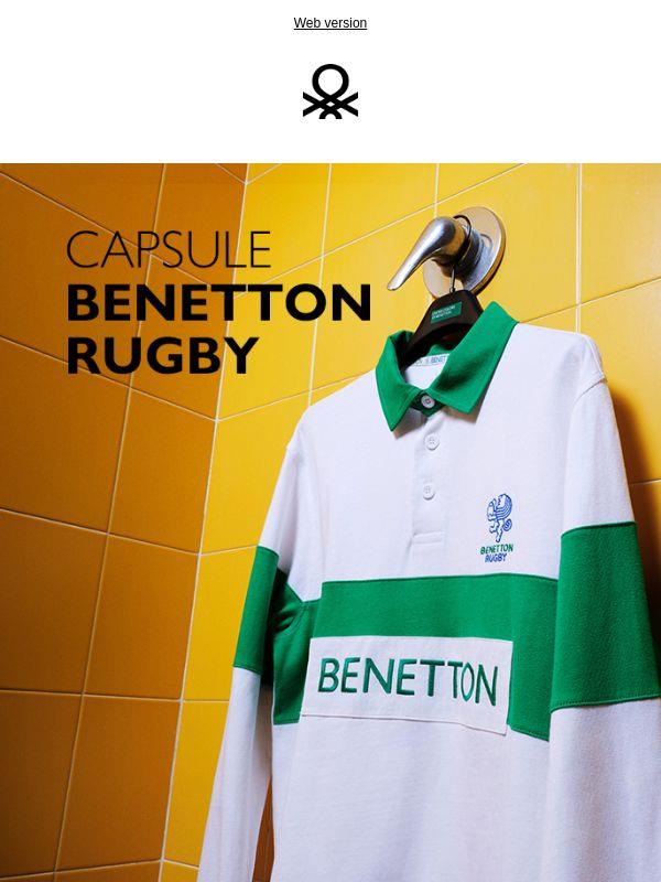 Capsule Benetton Rugby: scopri come essere tra i primi ad averla