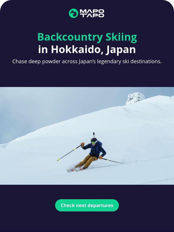 There’s a reason skiers keep coming back to Hokkaido. ❄️