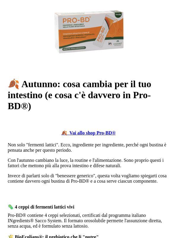 🦠 Fermenti lattici + BioEcolians®: come lavorano insieme