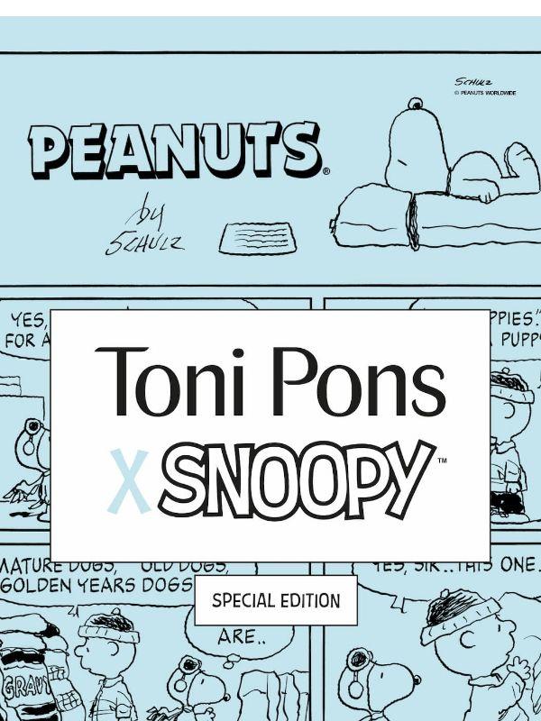 Slippers Toni Pons x Snoopy 🐾
