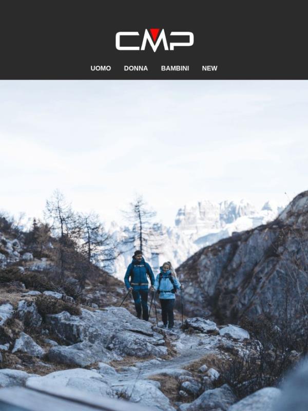 🥾 Nuova stagione, nuovi sentieri! Scopri la collezione Trekking