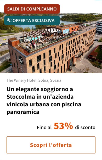 Un elegante soggiorno a Stoccolma in un'azienda vinicola urbana con piscina panoramica