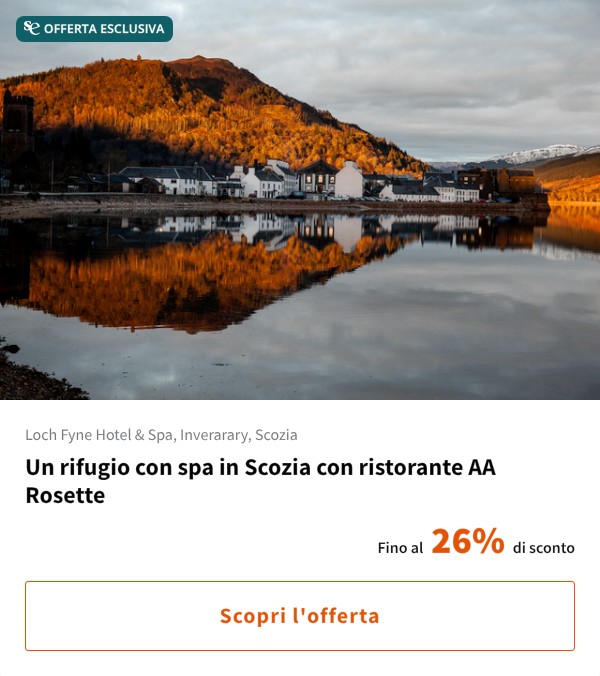 Un rifugio con spa in Scozia con ristorante AA Rosette