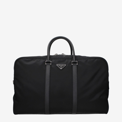 Prada Travel Bags Men Recycled Nylon Black