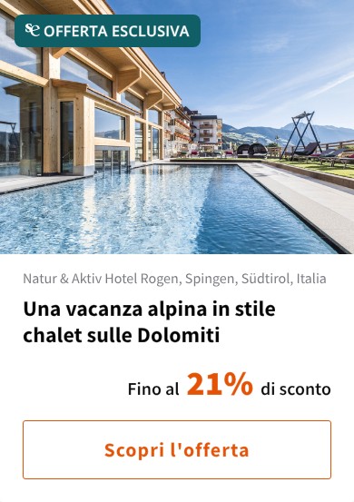 Una vacanza alpina in stile chalet sulle Dolomiti