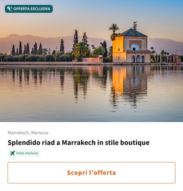 Splendido riad a Marrakech in stile boutique