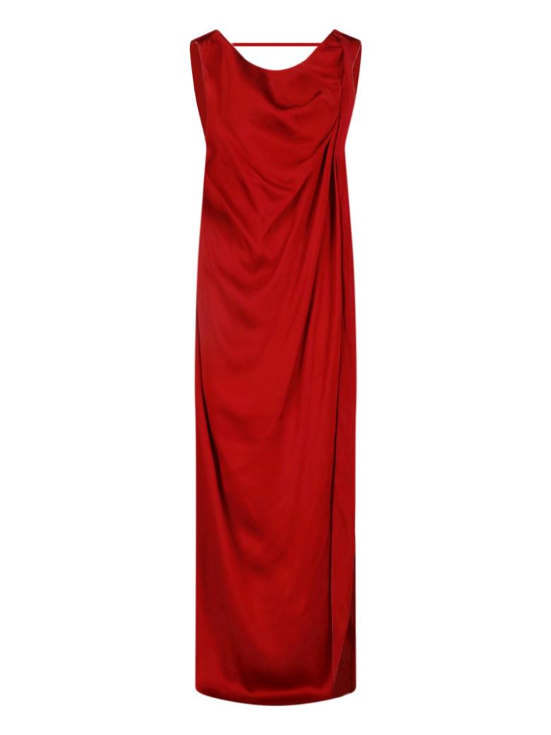 Maison Margiela - Abito maxi in satin