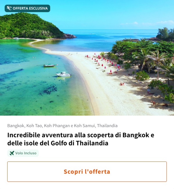 Incredibile avventura alla scoperta di Bangkok e delle isole del Golfo di Thailandia