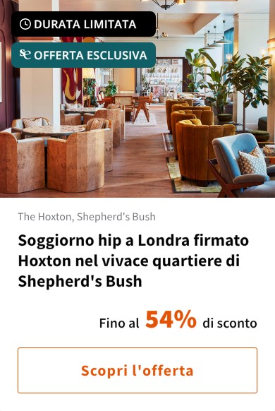 Soggiorno hip a Londra firmato Hoxton nel vivace quartiere di Shepherd's Bush