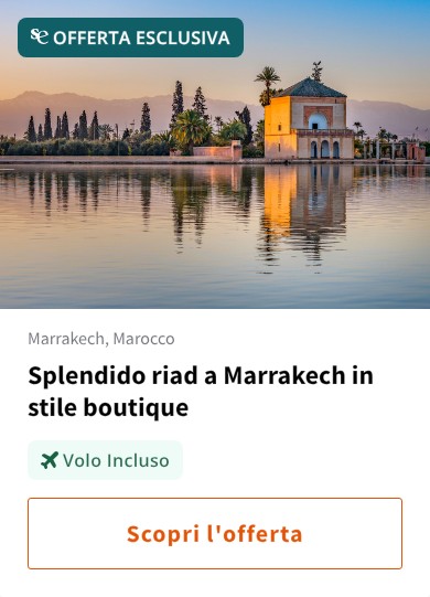 Splendido riad a Marrakech in stile boutique