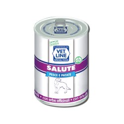 Image of Vet Line Salute Pesce e Patate 400g umido cane