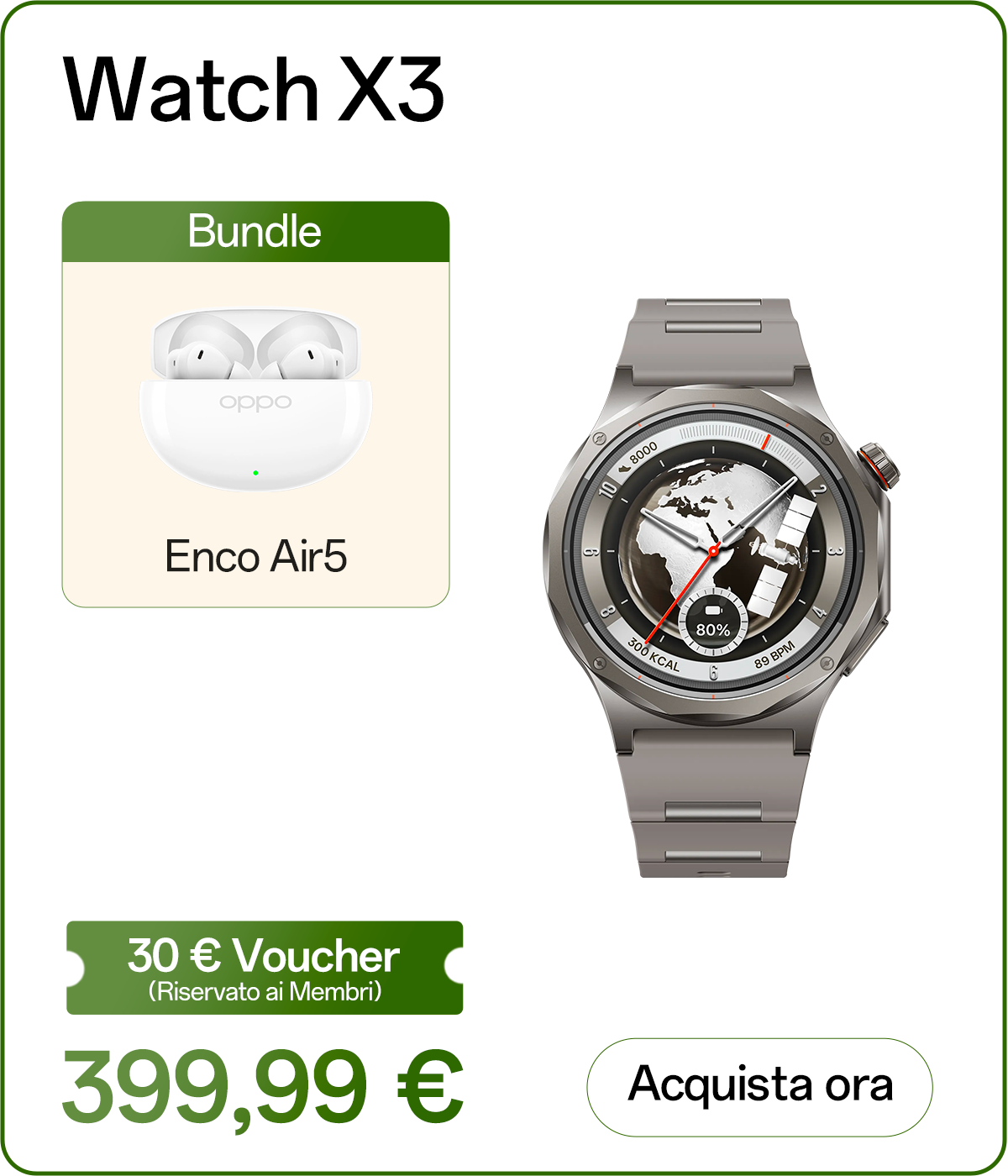 OPPO Watch X3