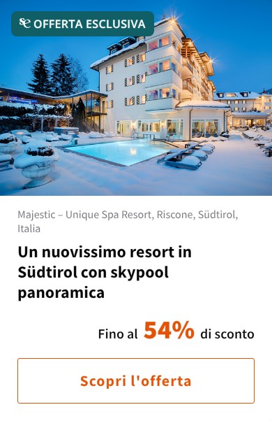 Un nuovissimo resort in Südtirol con skypool panoramica
