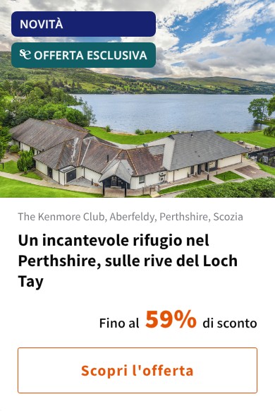 Un incantevole rifugio nel Perthshire, sulle rive del Loch Tay