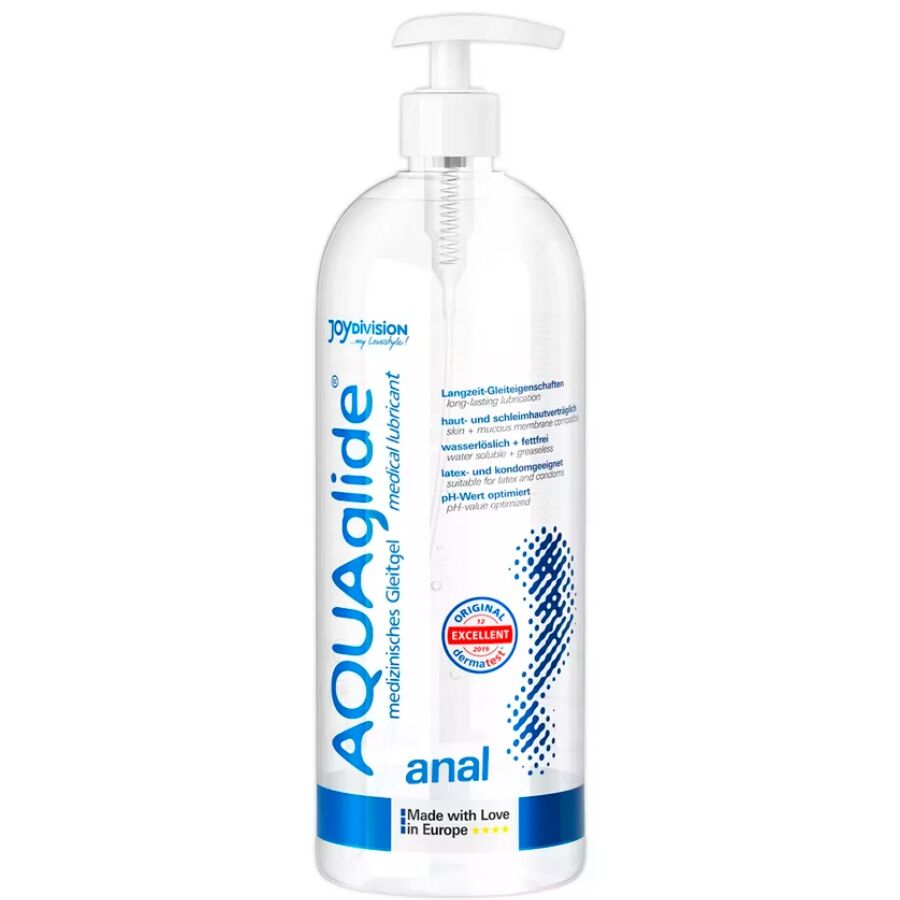 Lubrificante Intimo Base Acqua Joydivision Aquaglide — 1000 ml