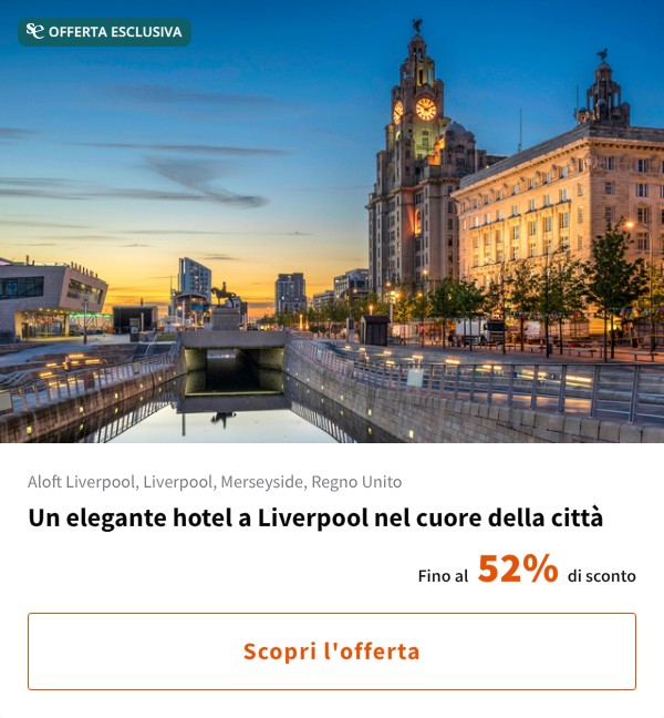 Un elegante hotel a Liverpool nel cuore della città