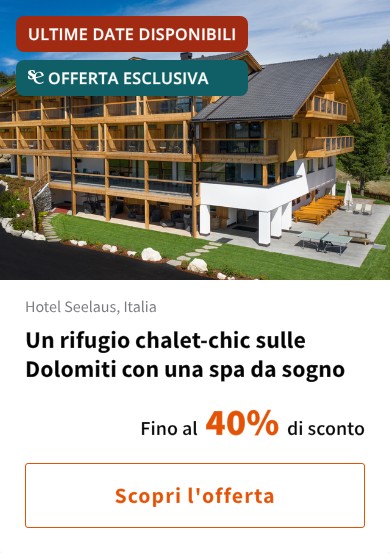 Un rifugio chalet-chic sulle Dolomiti con una spa da sogno