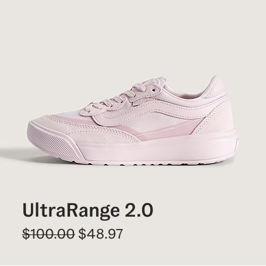 Pale Petal Pink Ultrarange 2.0 Shoe
