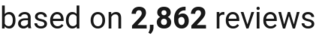 number of reviews