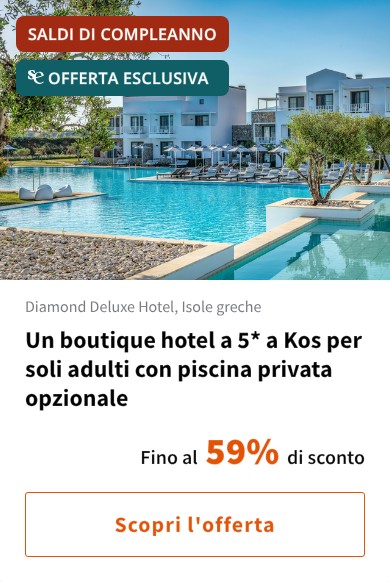 Un boutique hotel a 5* a Kos per soli adulti con piscina privata opzionale