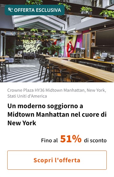 Un moderno soggiorno a Midtown Manhattan nel cuore di New York