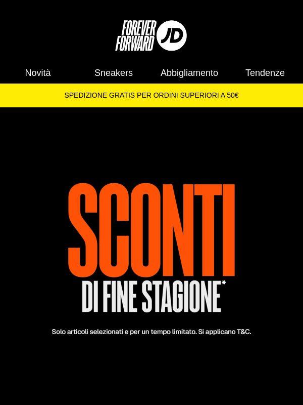 Sconti di fine stagione!