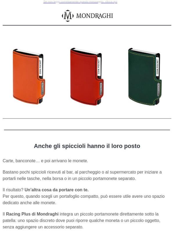 E le monete? Dove le metti?