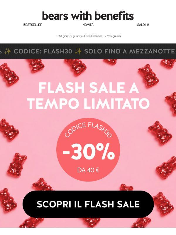 FLASH SALE 🚨 30% di sconto da 40 €!