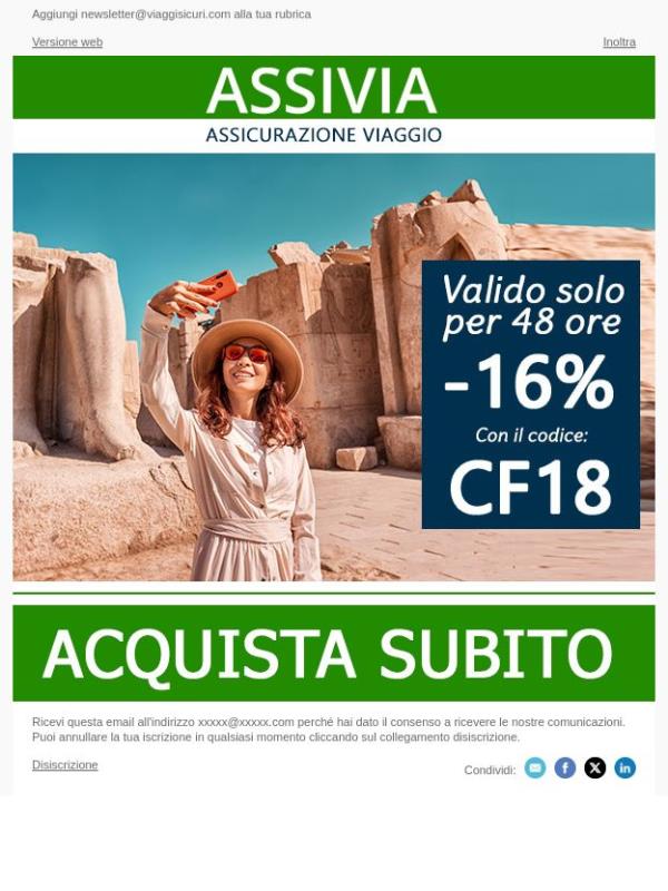 -18% su tutte le nostre polizze!